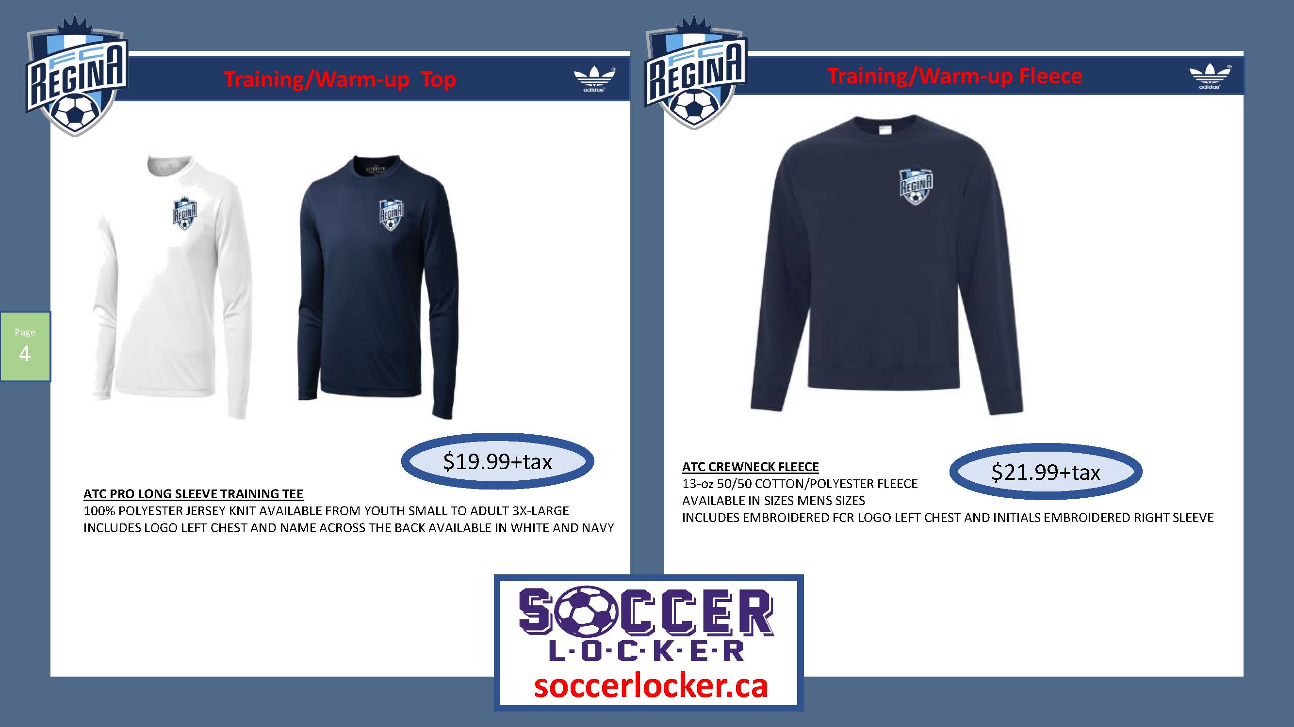 FC Regina site by RAMP InterActive